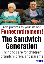 When you help your children and babysit the grandkids, suddenly having to care for your parents isn't what you anticipated when you are a senior citizen yourself.